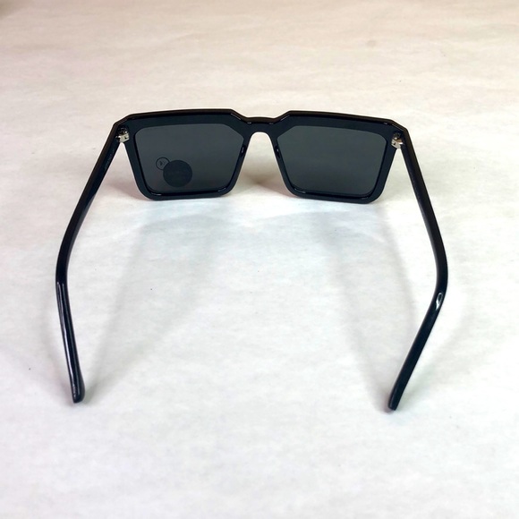 KOMONO Benicio Black Rubber Sunglasses NEW UV 400 - Picture 8 of 10